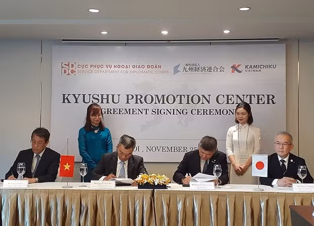 Création d’un centre de promotion de la région japonaise de Kyushu à Hanoï ảnh 1