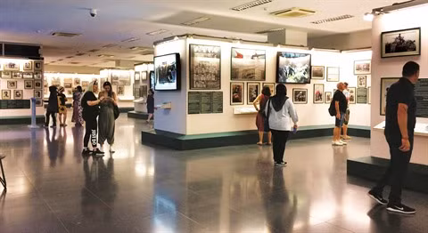 Le Musée des vestiges de la guerre et l’aspiration à la paix ảnh 2 Le Musée des vestiges de la guerre et l’aspiration à la paix ảnh 2