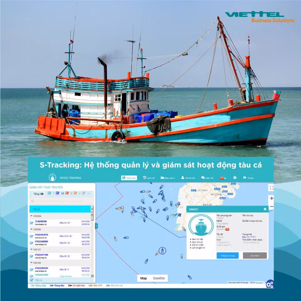 Quang Tri renforce la surveillance satellitaire des bateaux de pêche ảnh 1
