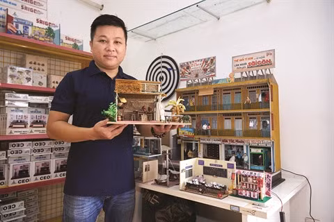 La culture vietnamienne se reflète dans les maquettes ảnh 1 La culture vietnamienne se reflète dans les maquettes ảnh 1