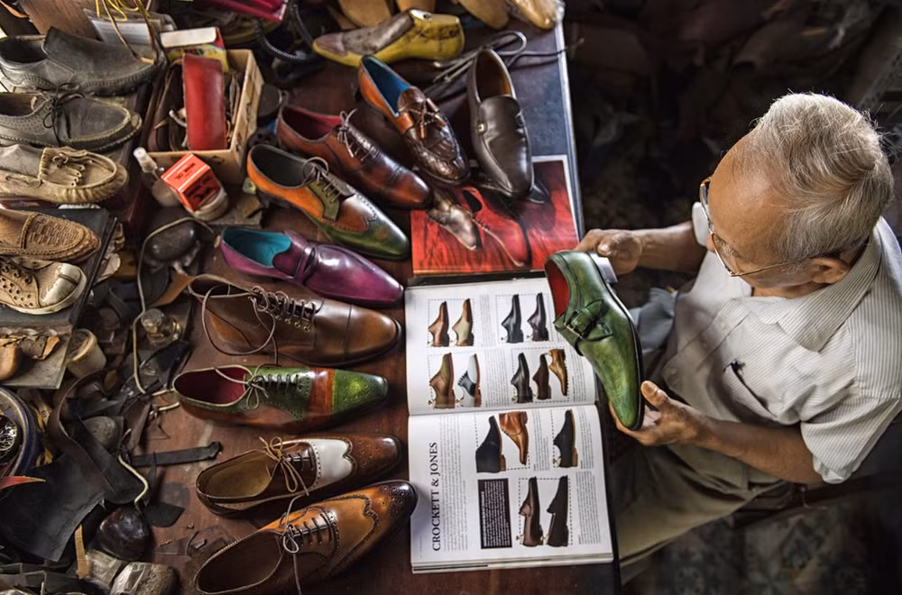 Photographie: L'œuvre "Le chausseur de 90 ans" médaillé d'argent à un concours international ảnh 1