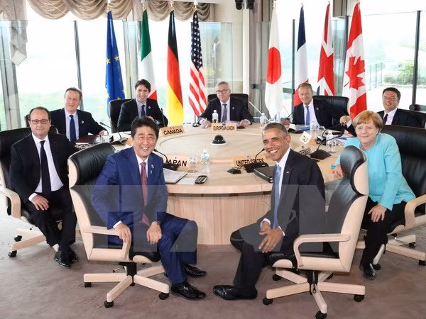 Les dirigeants du G7 s’engagent à coopérer pour garantir la sécurité de la navigation maritime ảnh 1 Les dirigeants du G7 s’engagent à coopérer pour garantir la sécurité de la navigation maritime ảnh 1