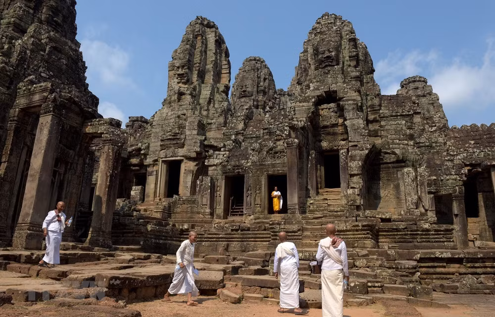 COVID-19: le nombre de touristes à Siem Reap (Cambodge) est tombé à presque zéro ảnh 1