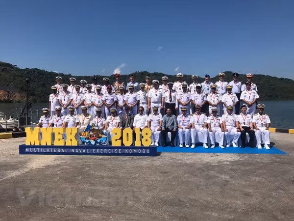 Le Vietnam participe à l’exercice naval KOMODO 2018 ảnh 1 Le Vietnam participe à l’exercice naval KOMODO 2018 ảnh 1