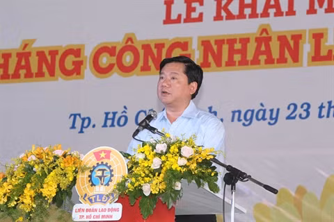 Ouverture du 8e Mois des ouvriers à Hô Chi Minh-Ville ảnh 1