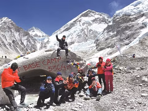 Thanh Nha, la première Vietnamienne à gravir l’Everest ảnh 2 Thanh Nha, la première Vietnamienne à gravir l’Everest ảnh 2