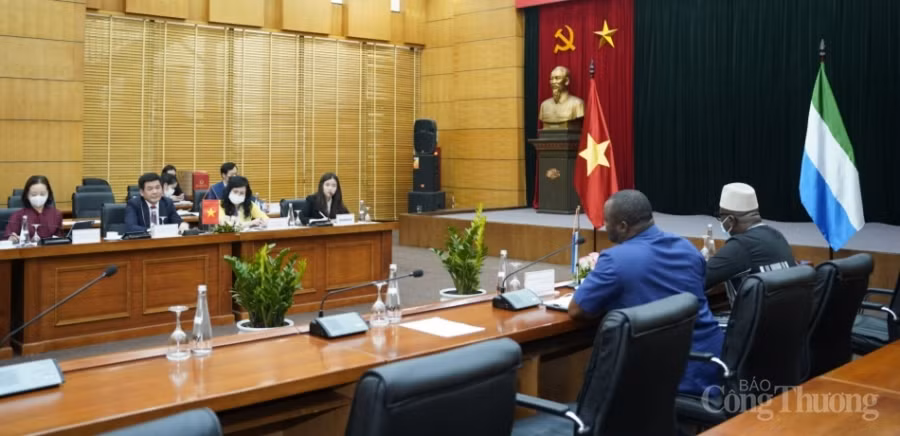 Le Vietnam souhaite être un fournisseur de riz à long terme pour la Sierra Leone ảnh 1