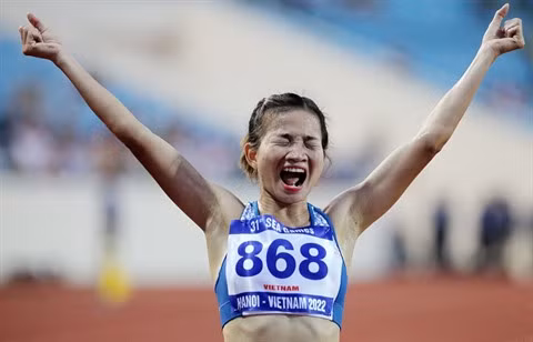 Nguyên Thi Oanh, la fille en or de l’athlétisme vietnamien ảnh 1 Nguyên Thi Oanh, la fille en or de l’athlétisme vietnamien ảnh 1