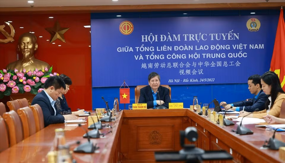  Vietnam et Chine partagent leurs expériences dans les activités syndicales ảnh 1