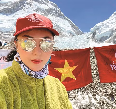 Thanh Nha, la première Vietnamienne à gravir l’Everest ảnh 4 Thanh Nha, la première Vietnamienne à gravir l’Everest ảnh 4