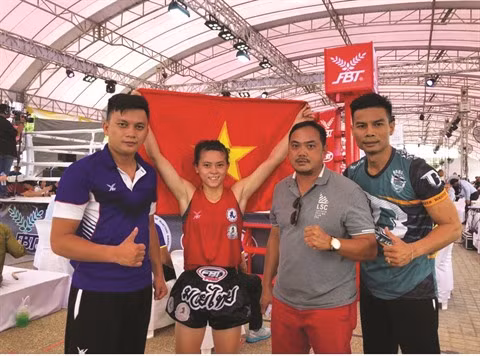 Championnats du monde de Muay Thaï : neuf médailles pour le Vietnam ảnh 1