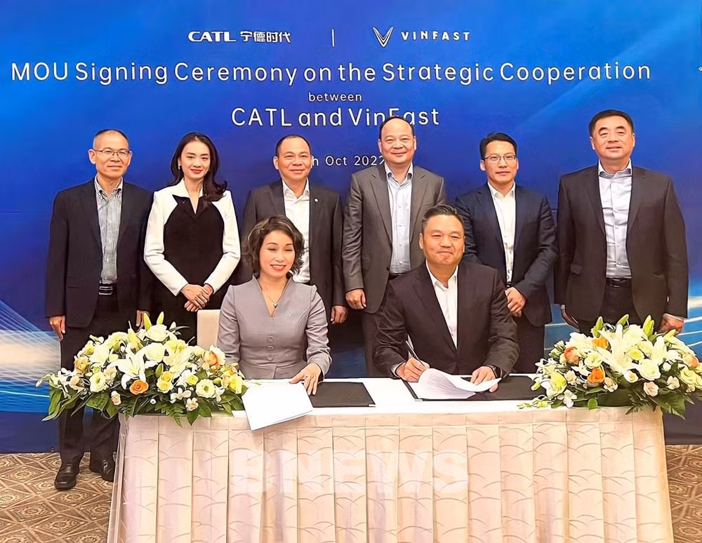 CATL-VinFast : coopération pour développer les véhicules électriques ảnh 1