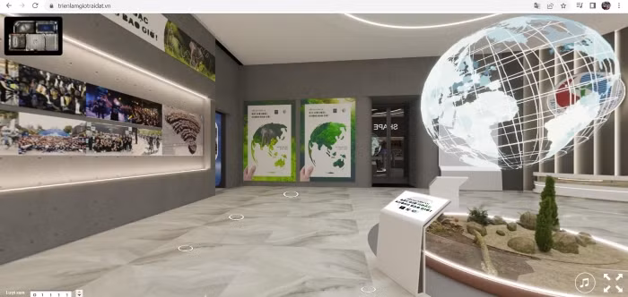 Exposition de réalité virtuelle en réponse à l’Heure de la Terre 2022 ảnh 1