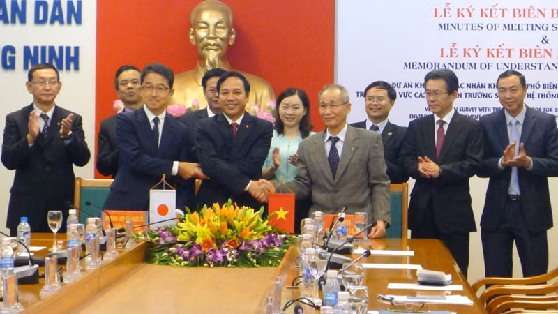 Aide japonaise pour la protection de l’environnement à Quang Ninh ảnh 1