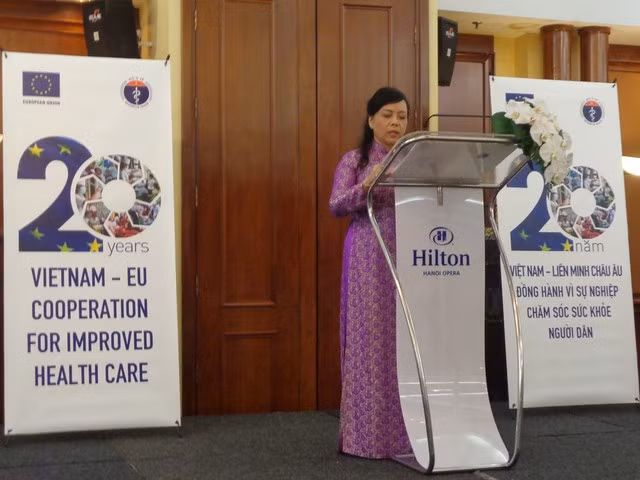 Célébration du 20e anniversaire de la coopération Vietnam-UE dans la santé ảnh 1