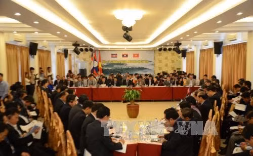 CLV9 : renforcement de la solidarité et de la coopération Cambodge-Laos-Vietnam ảnh 1