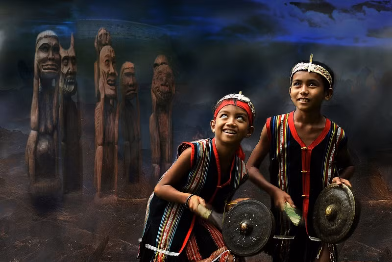 Découvrir la culture du Tây Nguyên au Village des ethnies du Vietnam ảnh 1