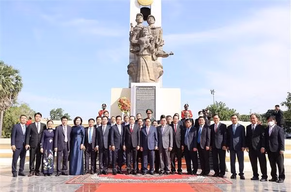Déclaration commune Vietnam - Cambodge ảnh 2