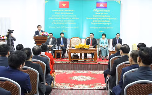 Aide vietnamienne pour le Cambodge dans la lutte contre la drogue ảnh 1 Aide vietnamienne pour le Cambodge dans la lutte contre la drogue ảnh 1