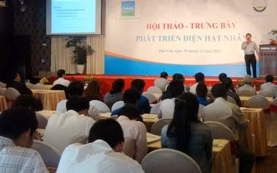 Colloque-exposition sur le développement de l’énergie nucléaire du Vietnam ảnh 1