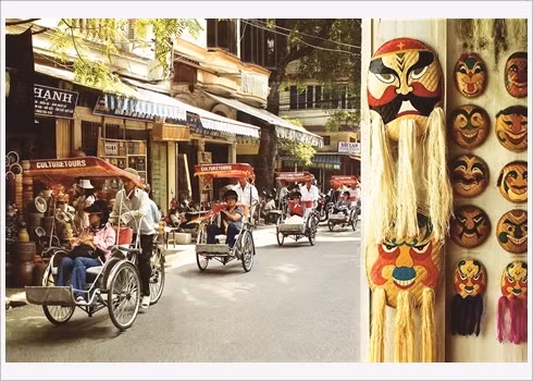 Découvrir Hanoi au rythme lent du cyclo-pousse ảnh 1