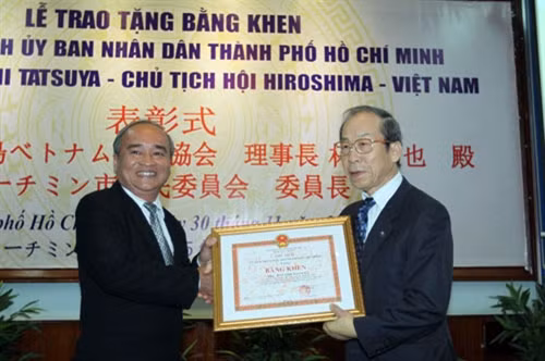 Le président de l’Association Hiroshima-Vietnam à l'honneur ảnh 1