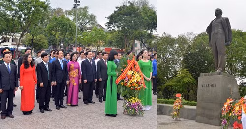 Commémorations du 146e anniversaire de la naissance de Lénine à Hanoi ảnh 1