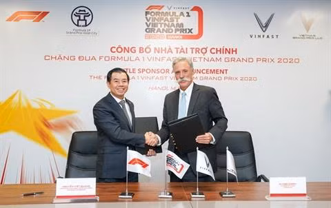  F1 : VinFast devient le sponsor officiel du Grand Prix du Vietnam ảnh 1