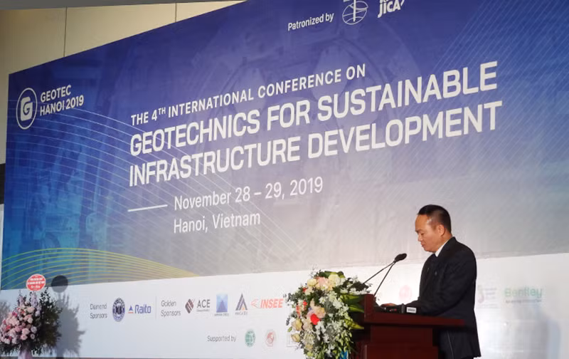 Conférence internationale sur la géotechnique pour le développement des infrastructures durables ảnh 1