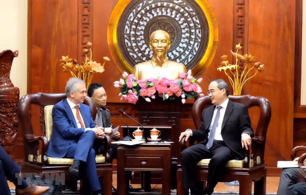 Ho Chi Minh-Ville et Francfort stimulent leur coopération dans les technologies ảnh 1