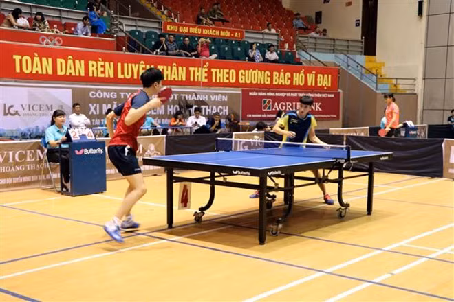Un tournoi international de tennis de table commence à Hai Duong ảnh 1 Un tournoi international de tennis de table commence à Hai Duong ảnh 1