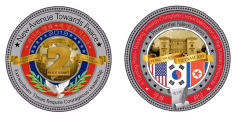 Emission de pièces d’argent en l’honneur du 2e Sommet Etats-Unis - RPDC ảnh 2