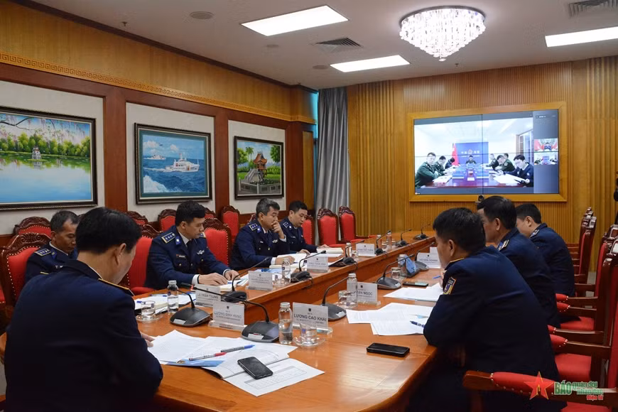 Collaboration Vietnam-Chine pour lutter contre la criminalité dans la zone maritime du golfe du Bac Bo ảnh 1 Collaboration Vietnam-Chine pour lutter contre la criminalité dans la zone maritime du golfe du Bac Bo ảnh 1