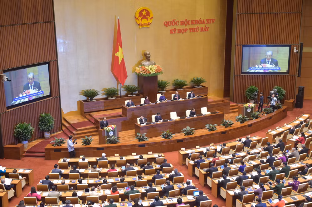 Ouverture de la 7e session de l’Assemblée nationale de la XIVe législature ảnh 1