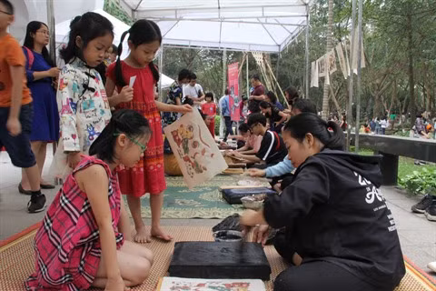 Têt: la culture de Bac Giang présentée à Hanoï ảnh 1