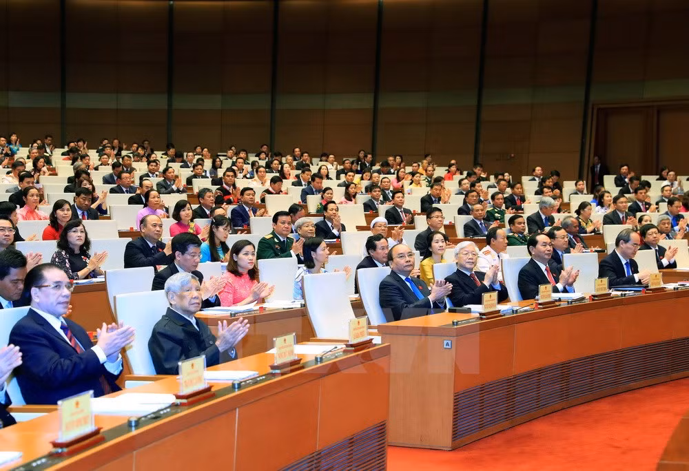 La 3e session de l'Assemblée nationale débute à Hanoï ảnh 1