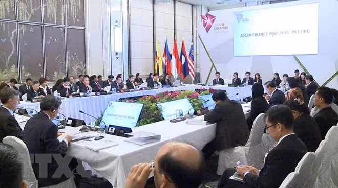 Ouverture de la conférence ministérielle des Finances de l’ASEAN ảnh 1