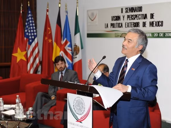 Présentation sur la Communauté de l’ASEAN au Mexique ảnh 1