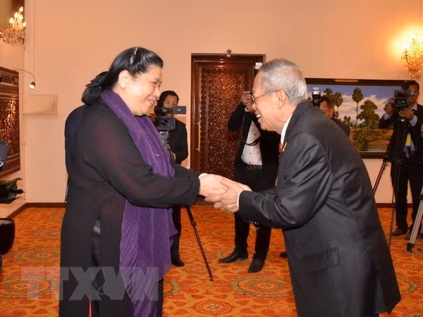 Le Vietnam chérit toujours les relations avec le Cambodge ảnh 1