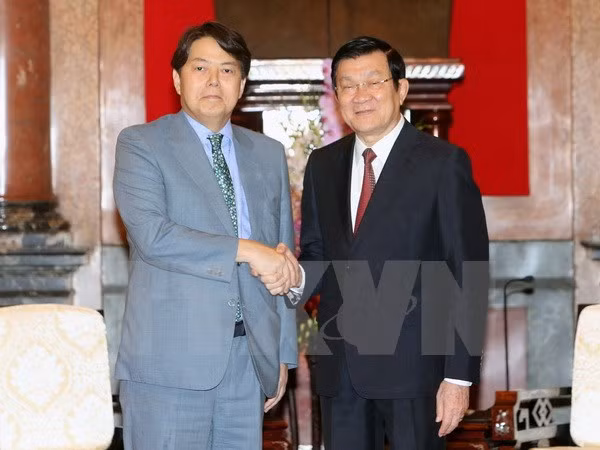 Le président Truong Tan Sang reçoit le ministre japonais de l’Agriculture ảnh 1