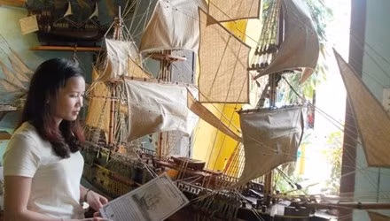 Une jeune femme fait revivre les anciens navires ảnh 1