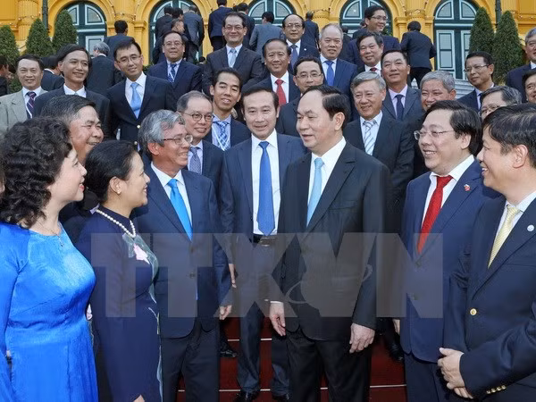 Le président rencontre des chefs de représentations à l’étranger ảnh 1