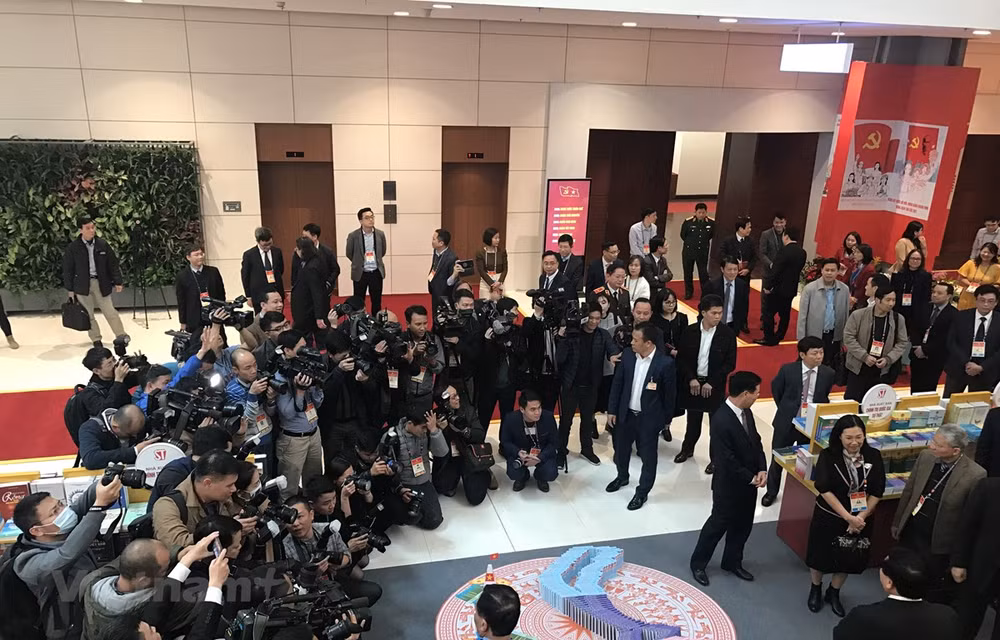 Plus de 200 agences de presse vont couvrir le 13e Congrès national du Parti ảnh 1 Plus de 200 agences de presse vont couvrir le 13e Congrès national du Parti ảnh 1