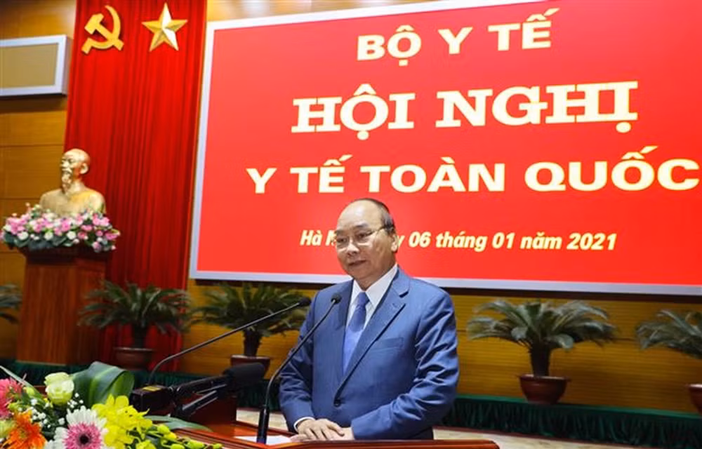 Le Premier ministre assiste à une conférence nationale du secteur de la santé ảnh 1 Le Premier ministre assiste à une conférence nationale du secteur de la santé ảnh 1