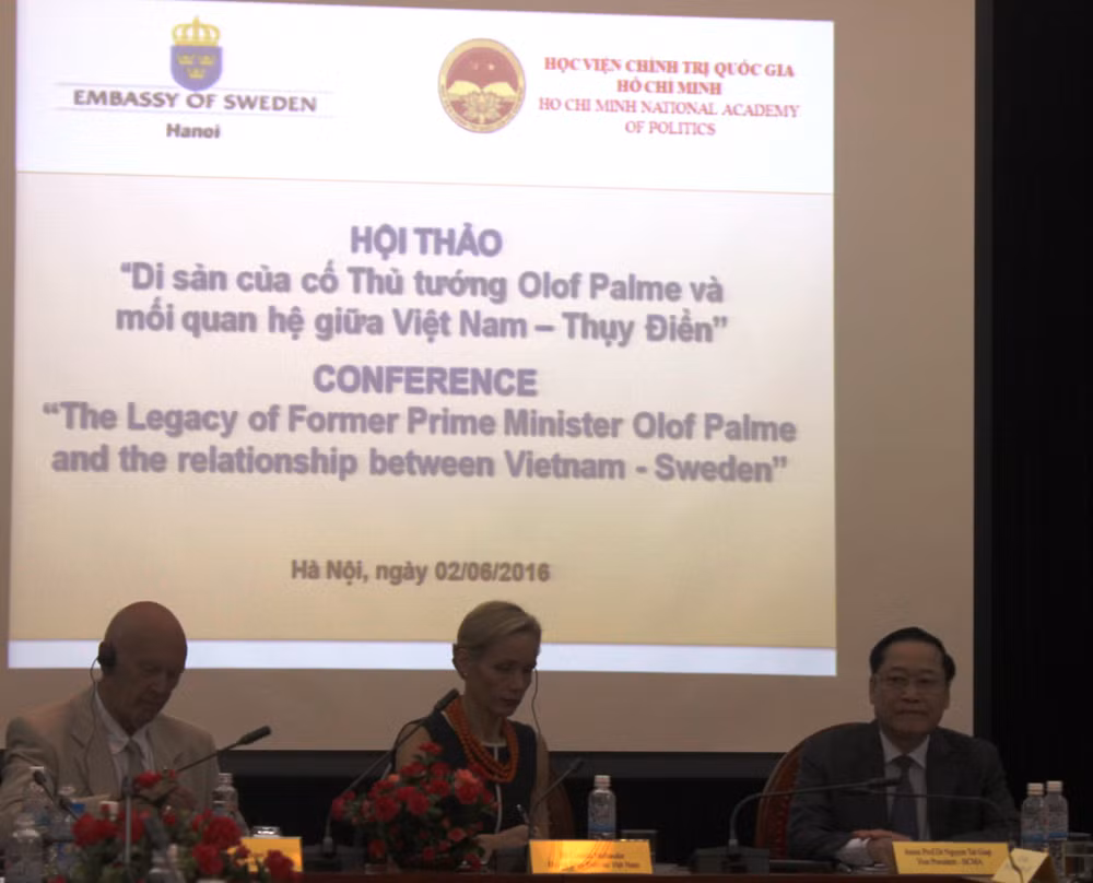 Séminaire sur l’ancien PM Olof Palme et les relations Vietnam-Suède ảnh 1