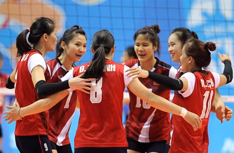 Le Vietnam reste au 35e rang mondial au volley-ball féminin ảnh 1