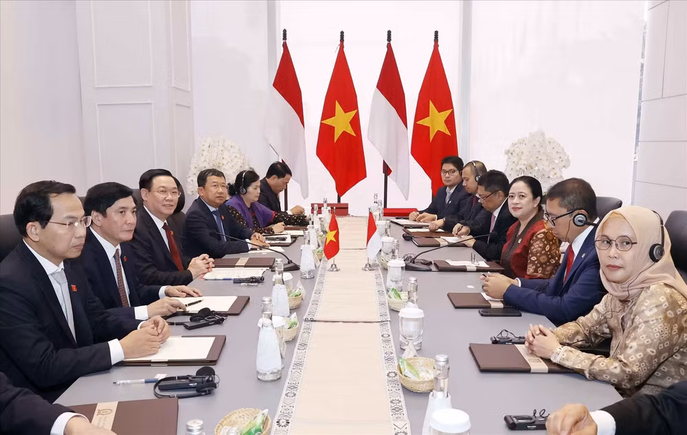 Les visites officielles du président de l’AN en Indonésie et Iran et sa participation à l’AIPA-44 couronnées de succès ảnh 2