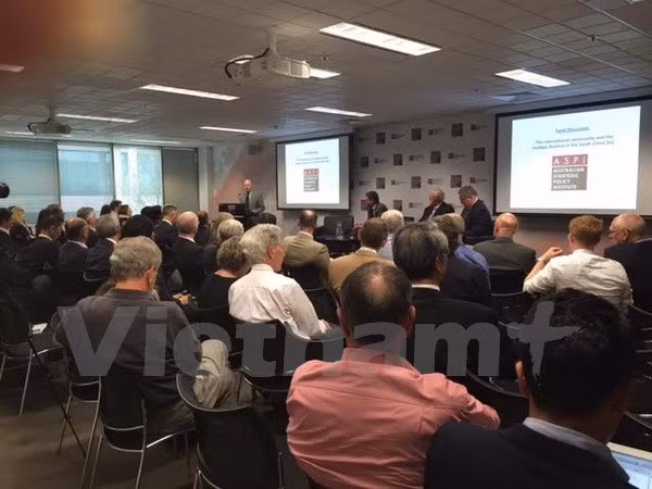 Panel de discussion sur la Mer Orientale en Australie ảnh 1