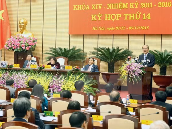 Ouverture de la 14e session du Conseil populaire de Hanoi ảnh 1