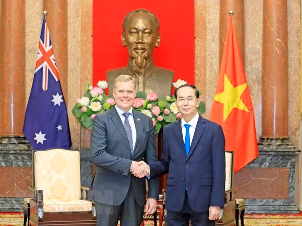 Le président Trân Dai Quang reçoit le président de la Chambre des représentants australienne ảnh 1